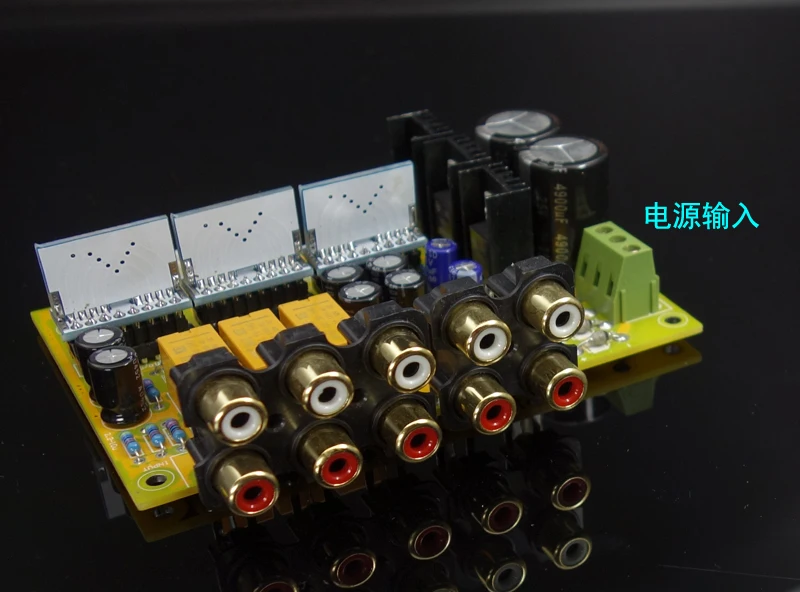 Hi Fi PGA2311 X3 усилитель с регулировкой громкости 6 каналов вход бас тройная