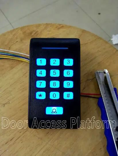 800 пользовательская RFID карта + Pin код EM ID или MF IC автономный контроль доступа