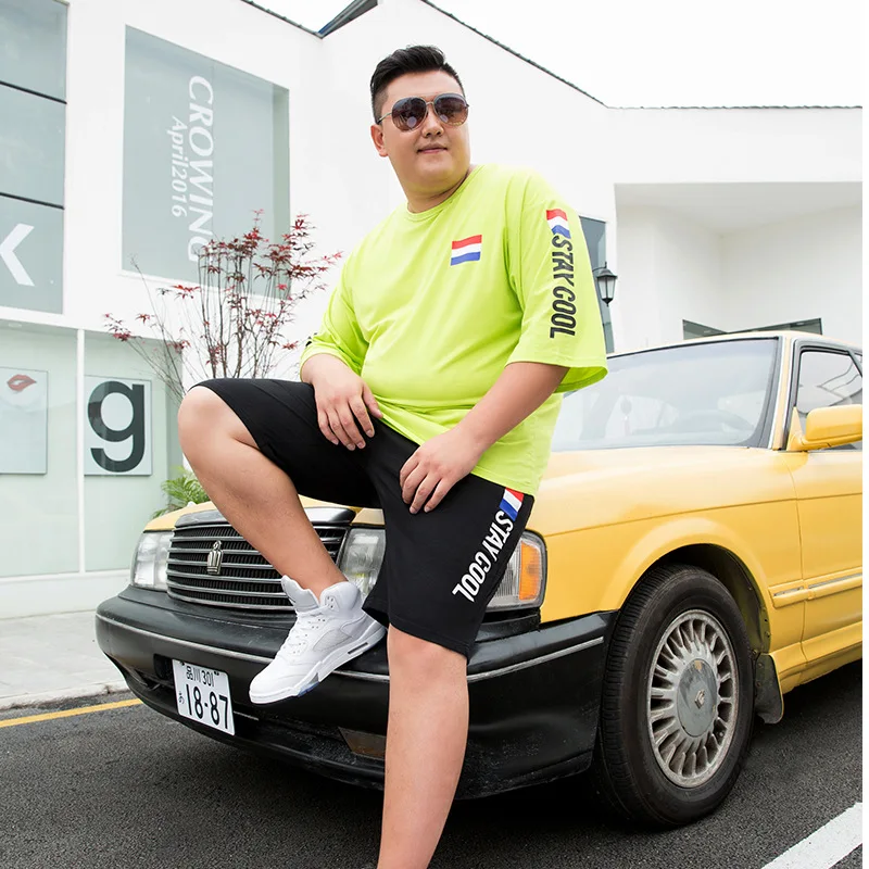 Летние шорты белый красный спортивный костюм для мужчин мужские футболки