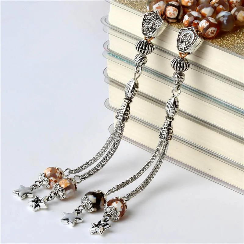 LOSHEREN религиозный Розарий 33 Tasbih Eid подарок для мусульманских молитвенных бусин