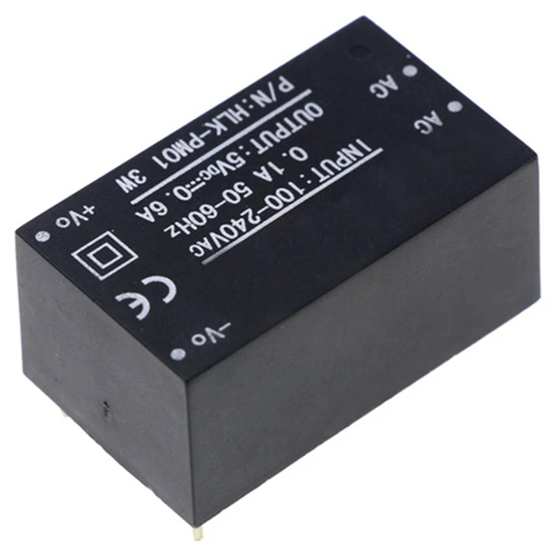 5 шт. Hlk-Pm01 Ac-Dc 220 В до понижающий модуль питания бытовой выключатель 4 2