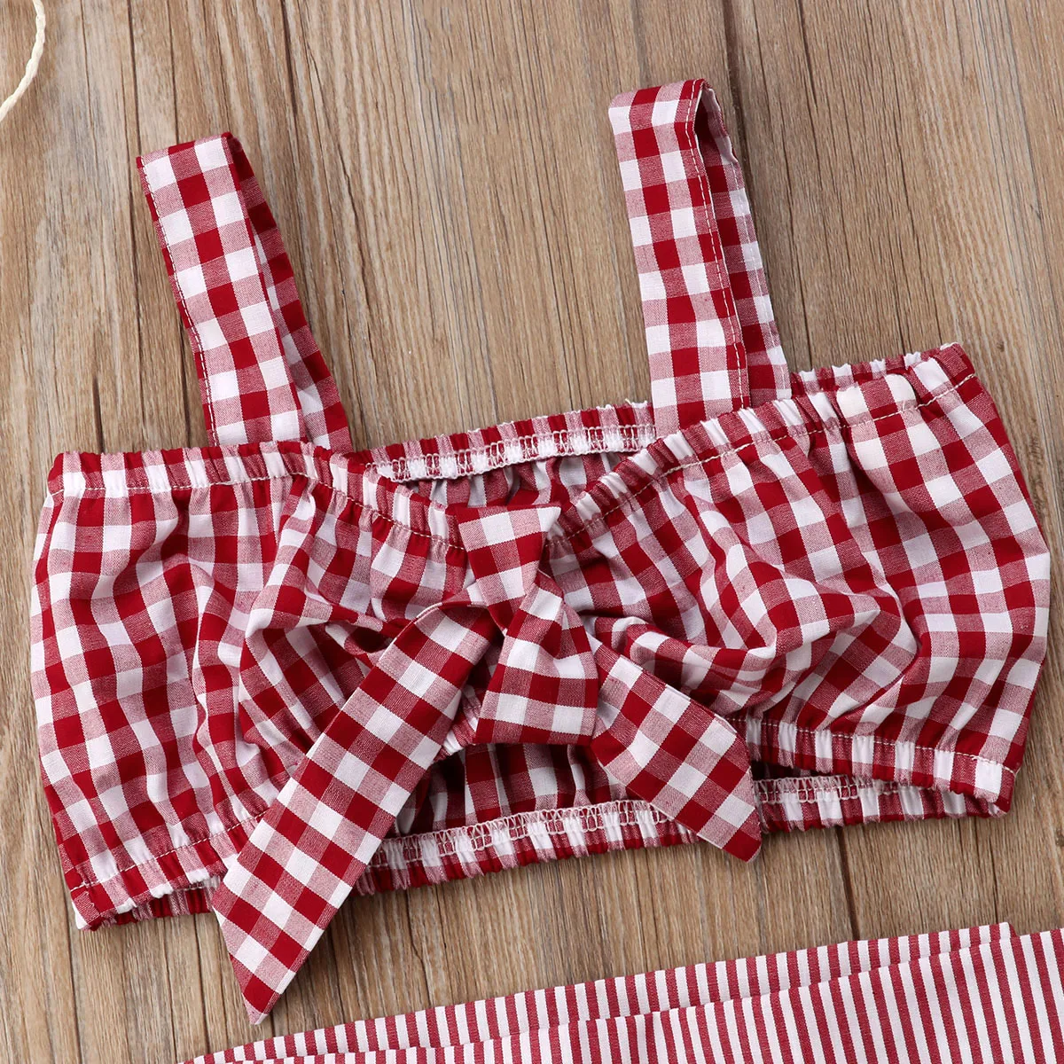 Новинка брендовый комплект одежды Pudcoco из двух предметов для маленьких девочек