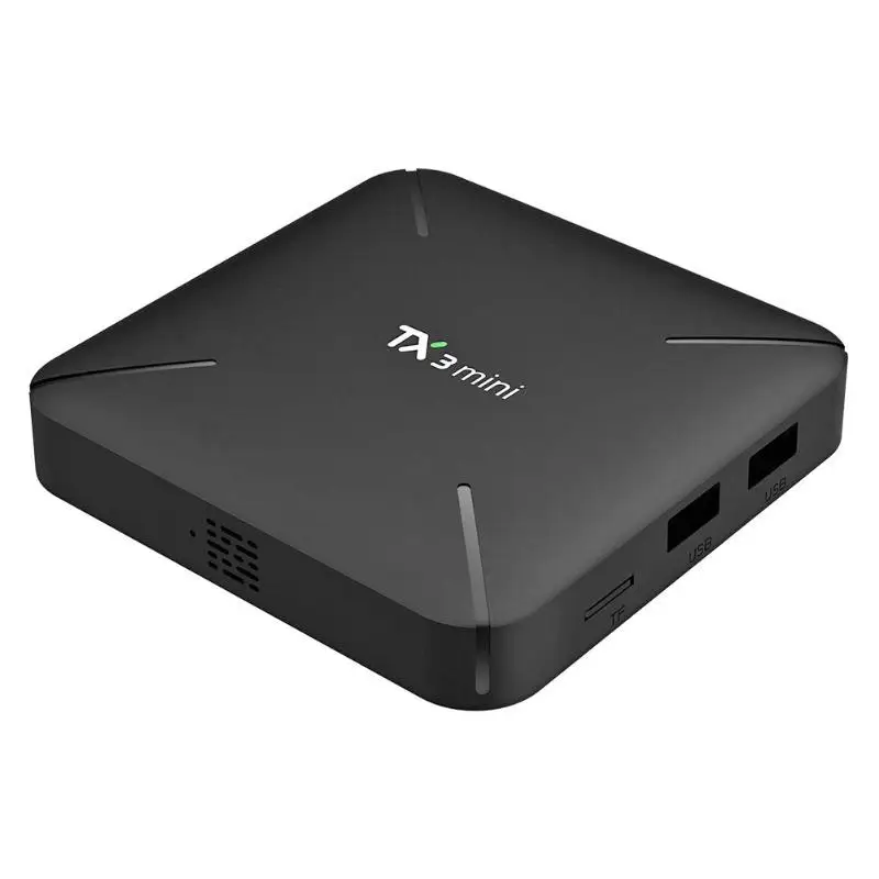 Android ТВ приставка TX3 Мини Android 7,1 Smart tv Box 1+ 8GB Amlogic S905W четырехъядерный WiFi 4K H.265 телеприставка медиаплеер