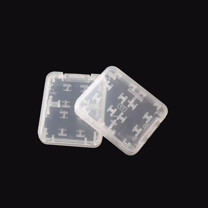 Photo Studio Kit Portable Memory Card Box Plastic Case Organizer Support for 1xSD-Card 6xMicro SD-Card 1xMemory Stick | Электроника