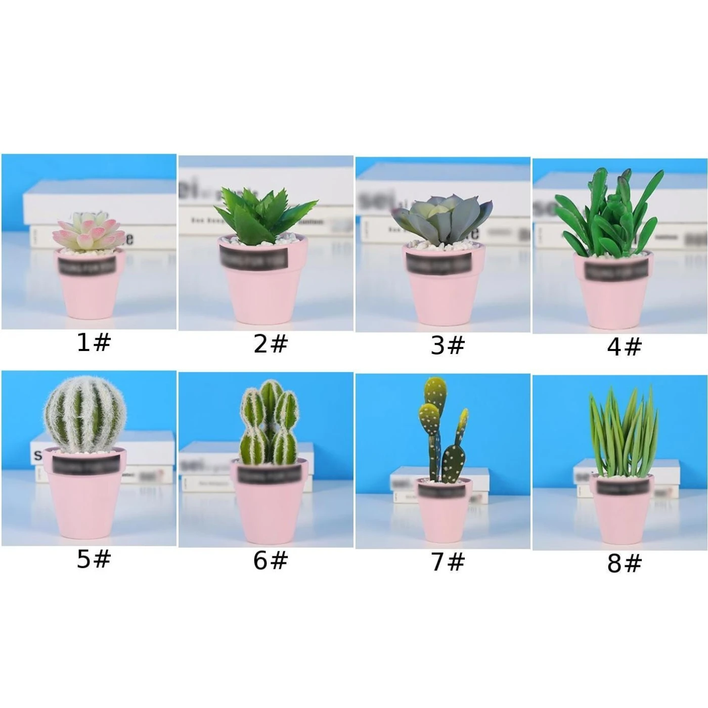 Растения в горшках пластиковые искусственные суккуленты трава с керамический