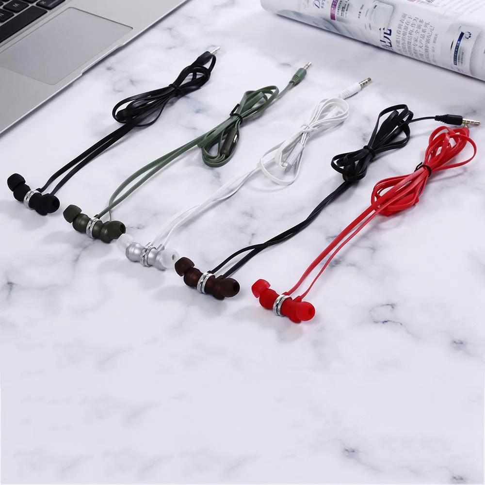 KISSCASE металлические твердые наушники для смартфона Проводные басы 3 5 мм гарнитура