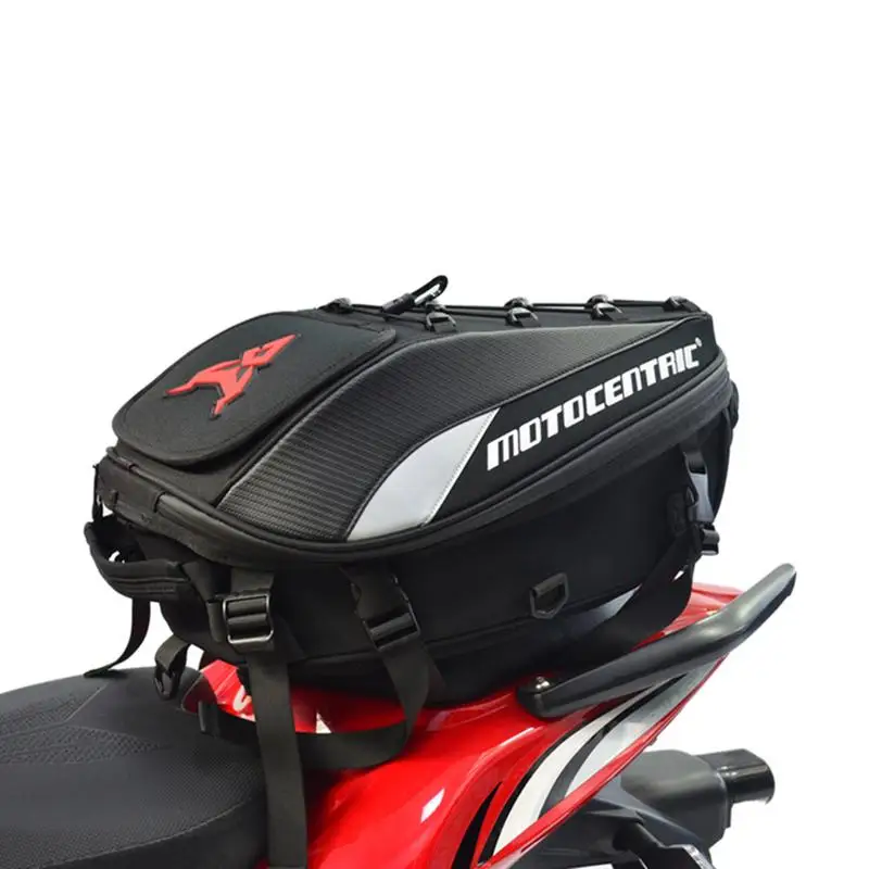 

New Waterproof Motorcycle Tail Bag Multi-functional Durable Rear Motorcycle Seat Bag High Capacity Motorcycle Rider Backpack