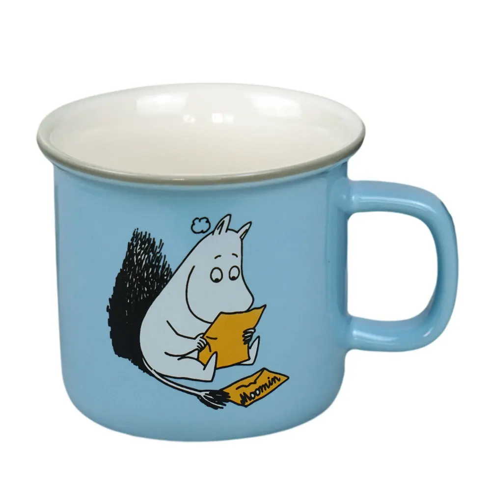 Начать стопу простой прекрасный 250 мл Небесно Голубой Moomin Творческий мультфильм