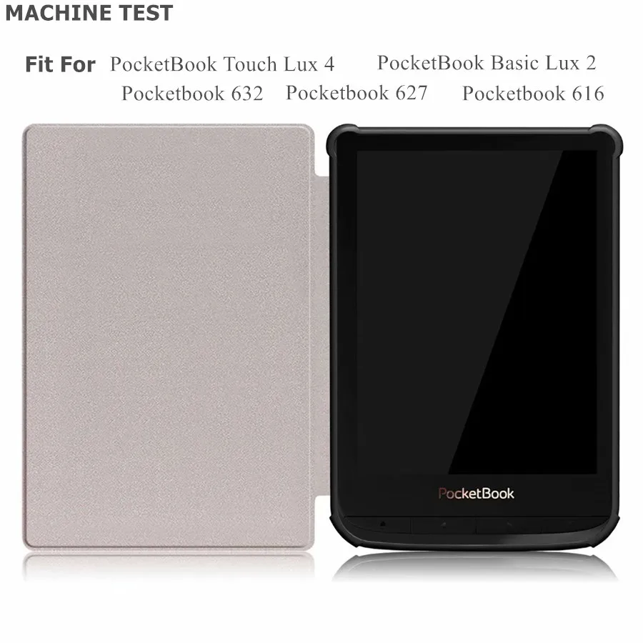 Мягкий Магнитный чехол для PocketBook 616 627 632 умный Touch Lux 4 Basic 2 HD 3 чехол|Чехлы планшетов