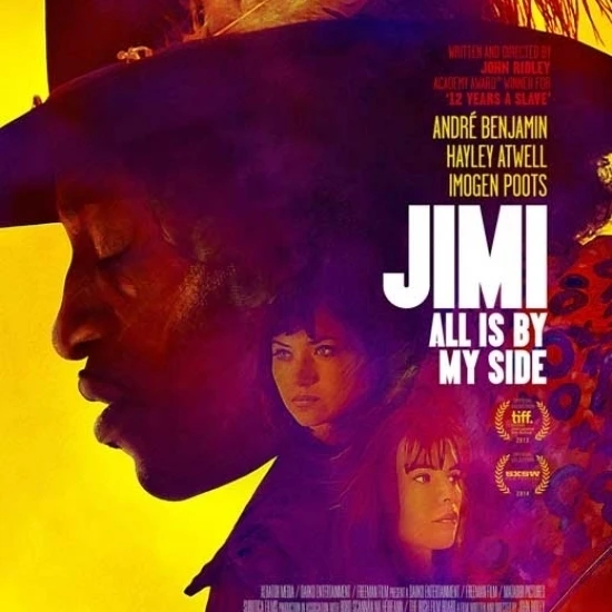Jimi: все на моей стороне постер с фильмом (27x40)|Таблички и знаки| |