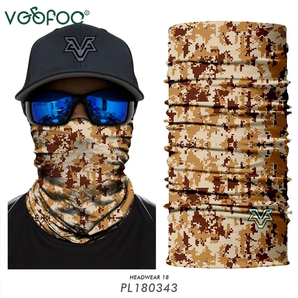 

Headwear Quick-Dry Balaclava Camping Camouflage Neck Warmer Bandana Ciclismo Face Mask Fishing Scarf Hunting For men Headband