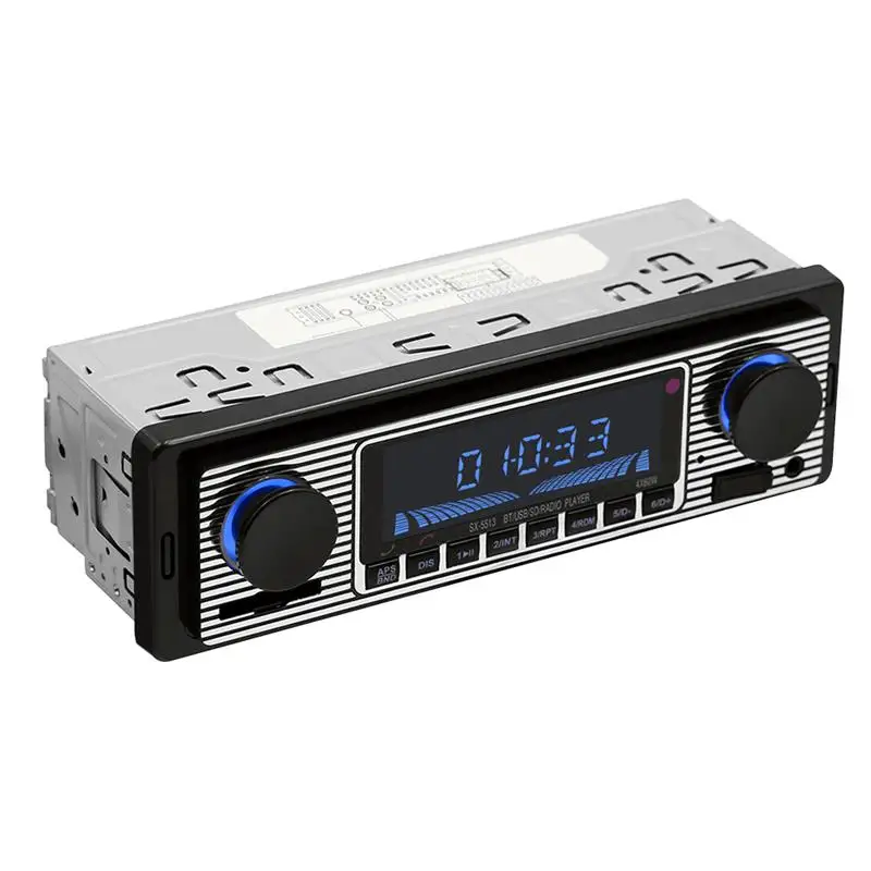 Автомагнитола 1DIN с Bluetooth 12 В постоянного тока стерео аудио FM-радио приемник