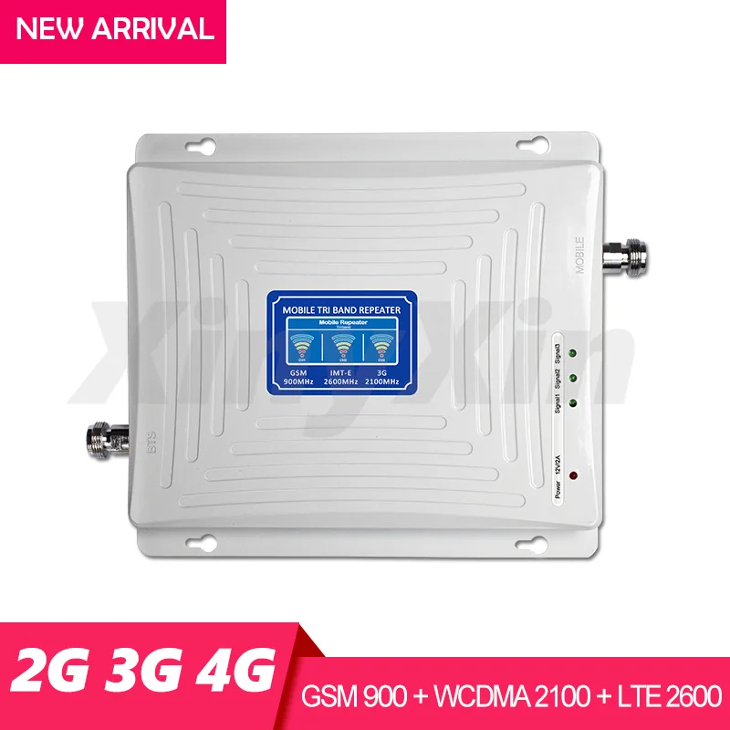 Усилитель сотового сигнала 2G 3G 4G GSM усилитель мобильного телефона 900 2100 2600 LTE FDD