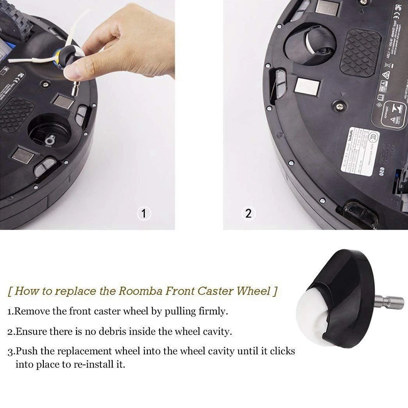 Лидер продаж запасные части для пылесоса CNIM колесо Roomba 980 960 770 780 690 650 500 (600 700 800 и 900
