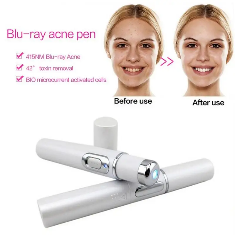 

Home skin care beauty acne laser pen portable wrinkle machine Blu-ray treatment pen massage relax