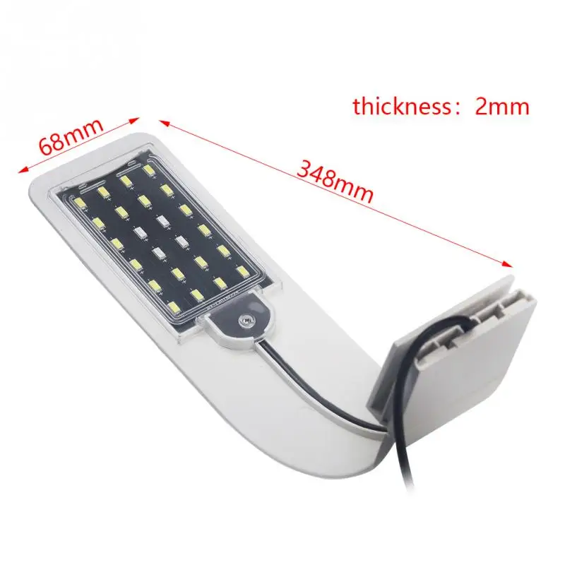 Светодиодная лампа для аквариума растения выращивания 5 Вт/10 Вт освещение водных