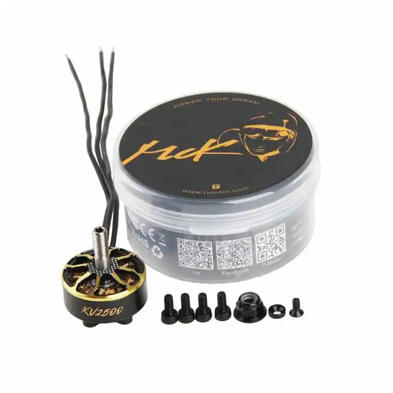T двигатель MCK 2207 1800KV 2500KV 4 6 S бесщеточный с вращением по часовой стрелке для