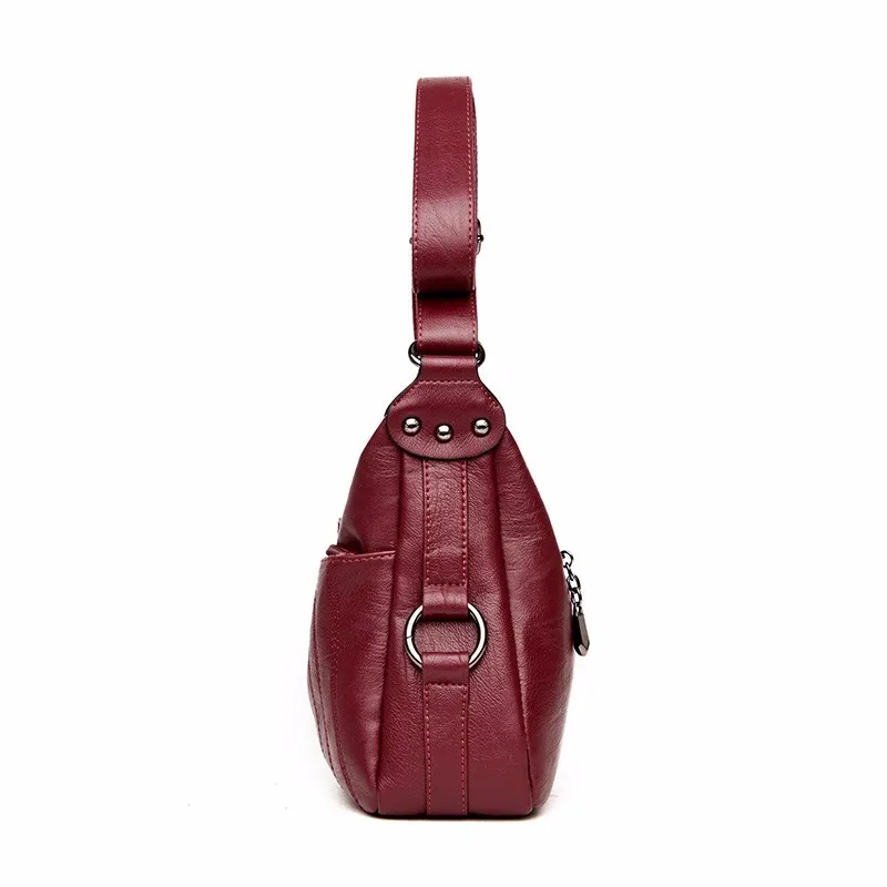 2019 сумки через плечо для женщин кожаная сумка Bolsos Mujer женская на женские