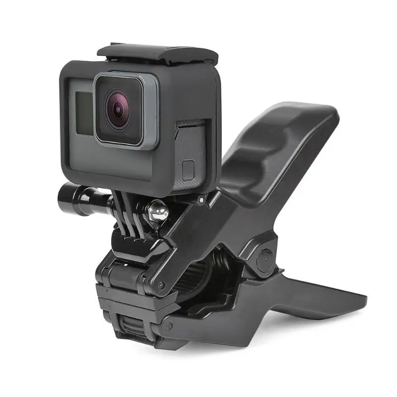 24 см GooseneckGooseneck регулируемые Челюсти Гибкий зажим Крепление держатель для GoPro Hero