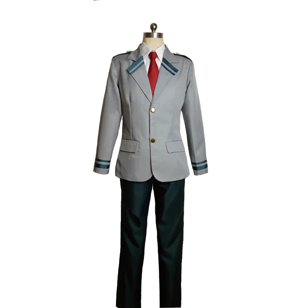 Anime Boku no Hero Academia cosplay costume My School Uniform Suit Midoriya Izuku Bakugou Katsuki Uraraka Ochako | Тематическая