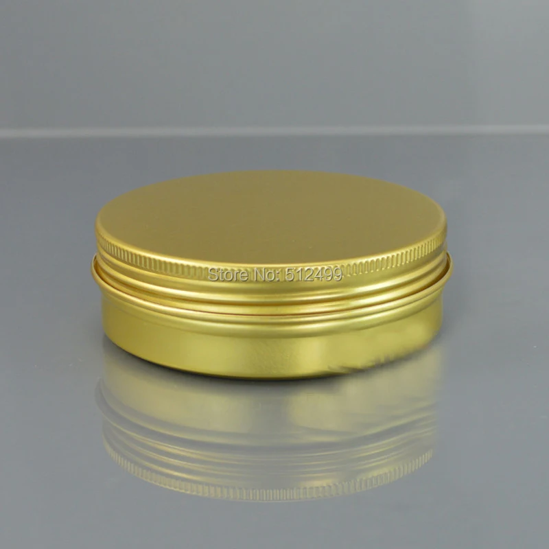 100g мл многоразовый нагреваемый коробка розовый/белый/золотой Пустой Круглый