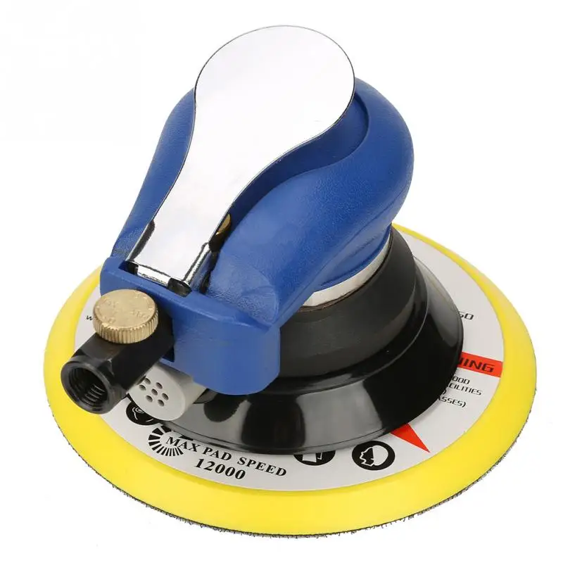 

AT-980 5"/6" Air Random Orbital Sander Round Polisher Pneumatic Hand Sanding Tool High Quality