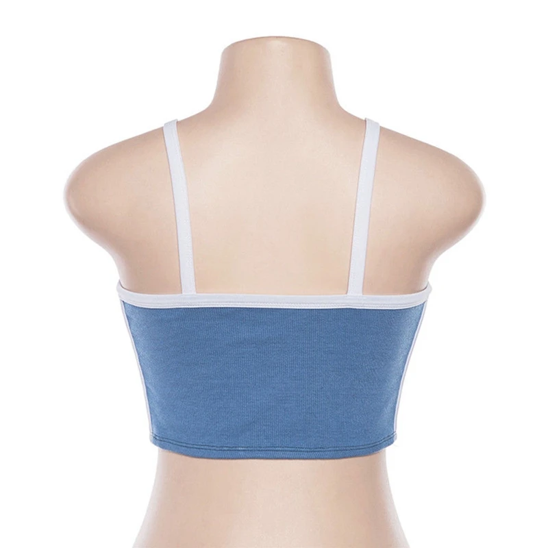 2019 стильные женские летние майки жилет без рукавов укороченный топ в стиле High