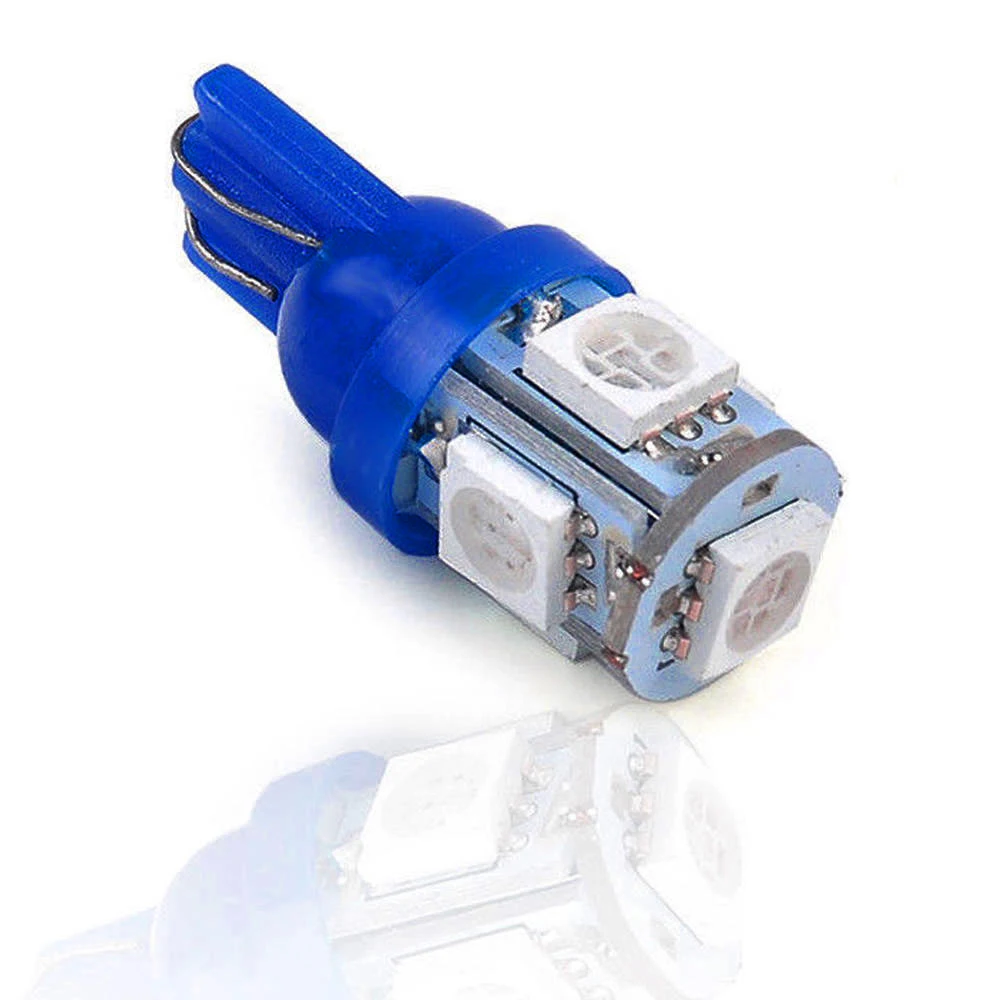 

13Pc LED Lights Interior Package Kit Pure Blue For Dome License Plate Lamp Bulb T10 31MM LED Car Canbus Reading Light