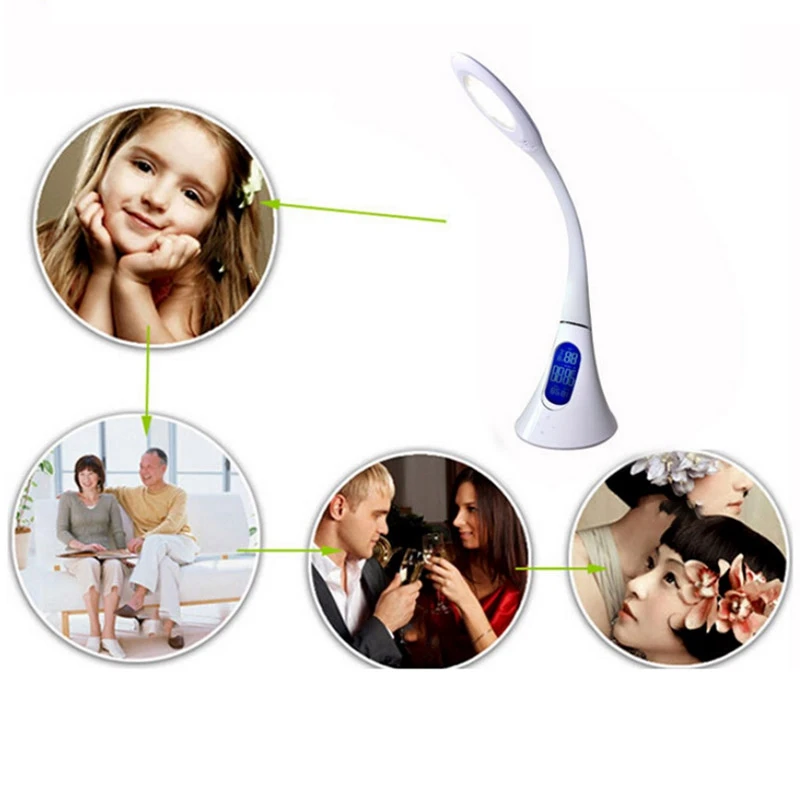 Мода штепсельная вилка США Led защита глаз Usb зарядка календарь энергосберегающая