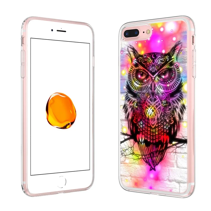 KISSCASE Cute Owl Printed Soft TPU Case Silicone Cover for Samsung Galaxy A3 A5 A7 J3 J5 J7 2016 2017 A J Cases Capa |