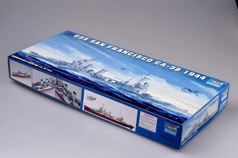Trumpeter 05310 1/350 USS Сан Франциско Круизер модель корабля 1944|Наборы для сборки моделей|