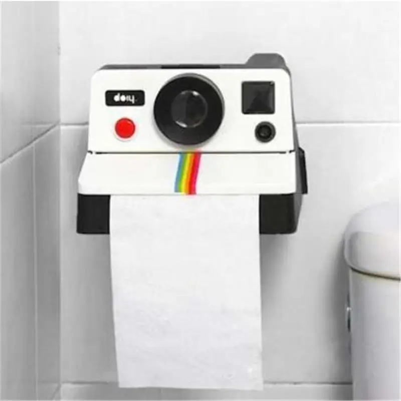 

Retro Cute Camera Paper Towel Tube Toilet Paper Tray Paper Towel Pumping Household Tissue Box Pumping
