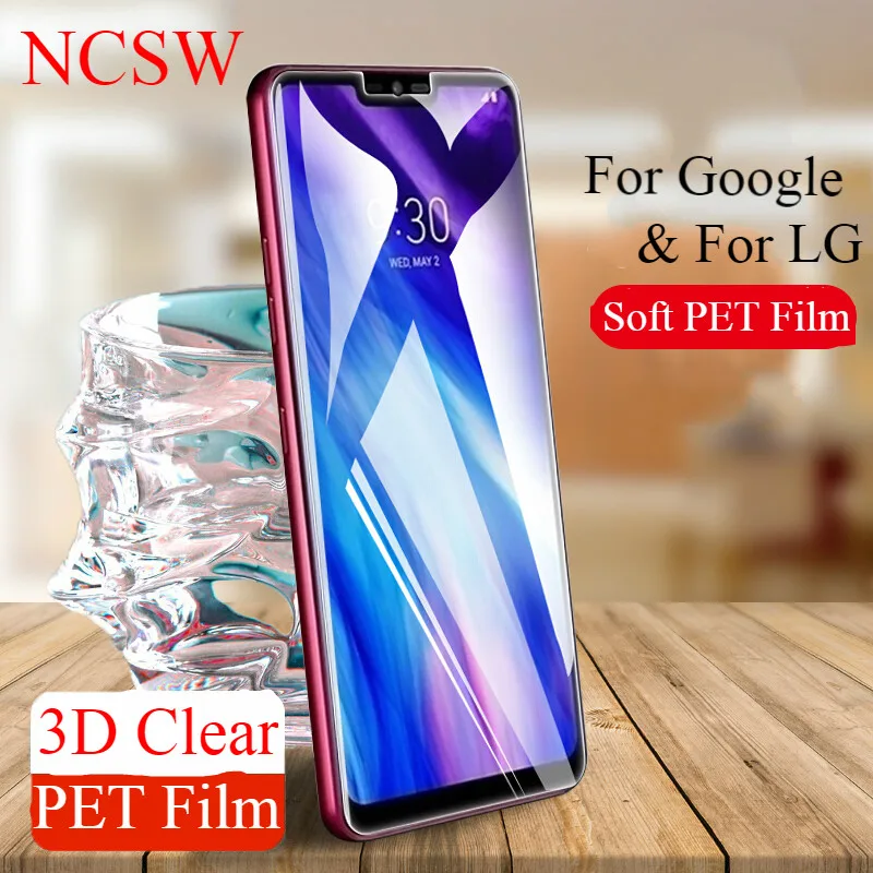 (Не закаленное Стекло) полное покрытие 3D изогнутый край PET мягкая пленка для Google