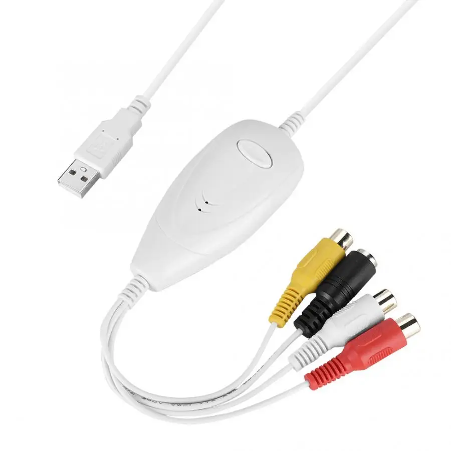 USB 2 0 конвертер для карты видеозахвата Быстрый диктофон аудио адаптер