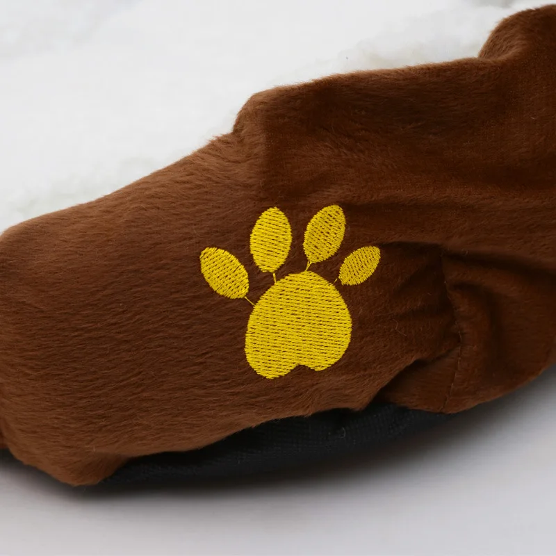 1 шт. супер милая мягкая кровать для кошек зимний домик теплые хлопковые товары