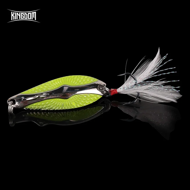 Kingdom Hot Spinner ложка металлическая рыболовная приманка полностью водный слой