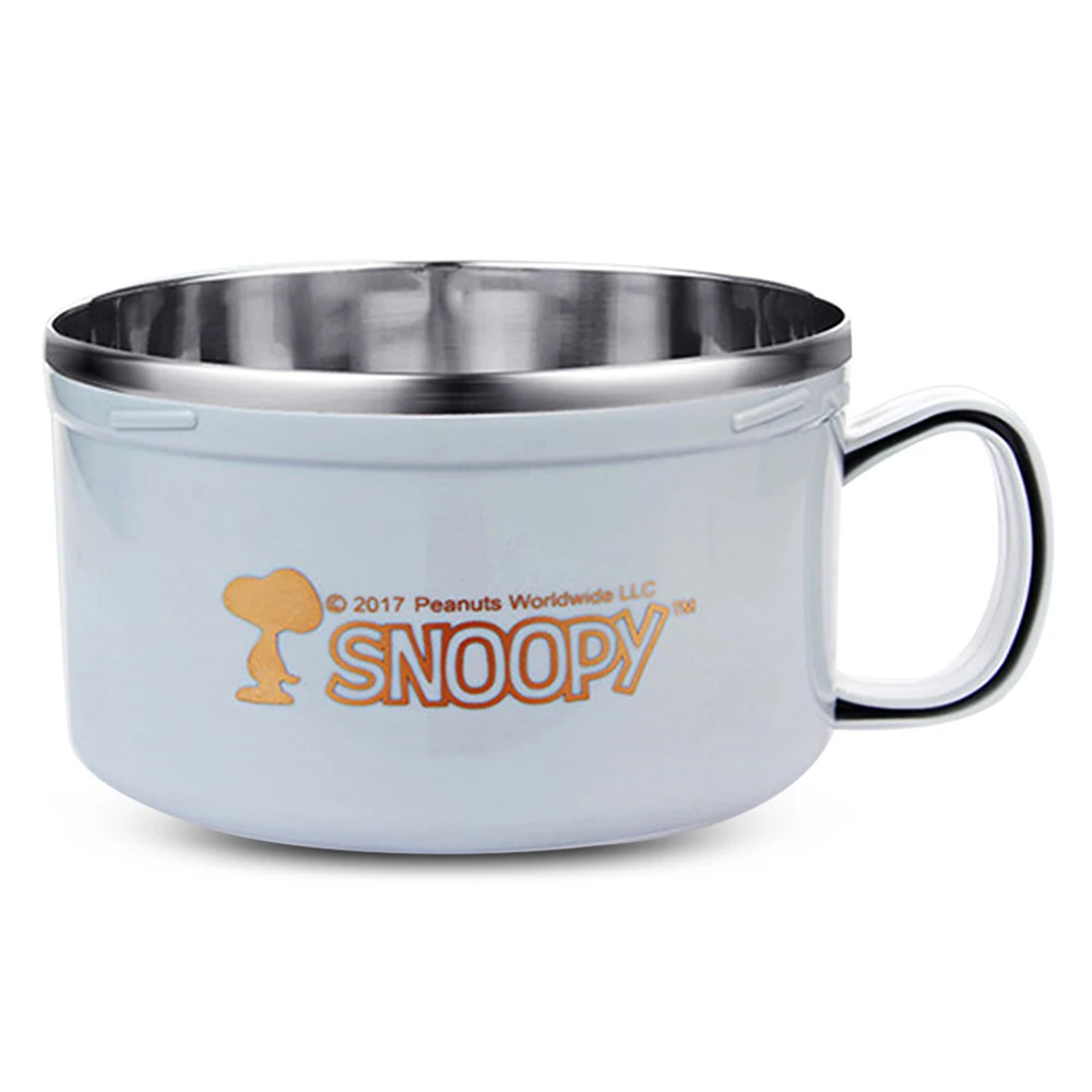 SNOOPY 900 мл нержавеющая сталь милая анти-горячий красивый Ланчбокс герметичные Bento
