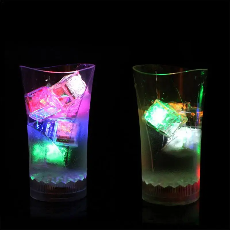 Новый 12 шт DIY light ice cube/цветной сенсорный Ночной свет/LED flash cubes