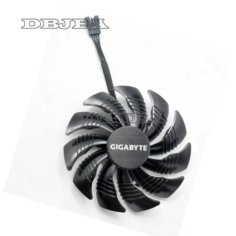Кулер для видеокарты Gigabyte GeForce GTX 1050 Ti RX 480 470 570 580 1060 G1 88 мм | Компьютеры и офис