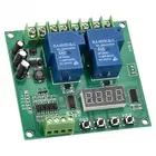 YYB-5 12v 24v двигатель впередОбратный Управление доска два реле задержки времени цикла модуль