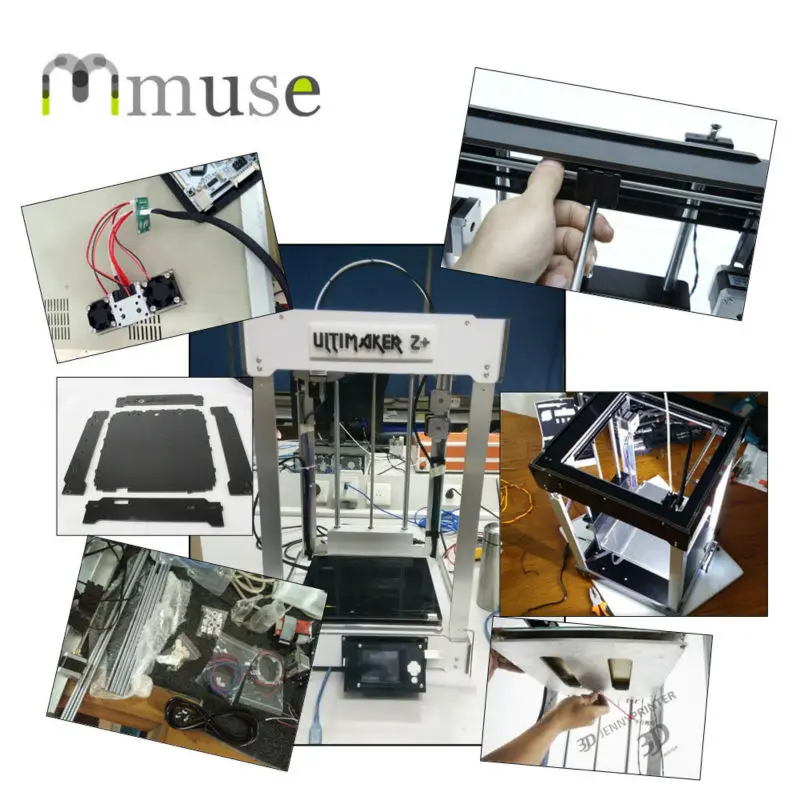 Низкая цена Jennyprinter Z370 3D-принтеры Kit с построить Размеры 225*220*370 мм | Компьютеры и