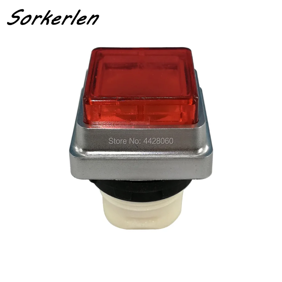 HD illuminated push button SO74 SM74 red shell offset printing machine parts | Компьютеры и офис