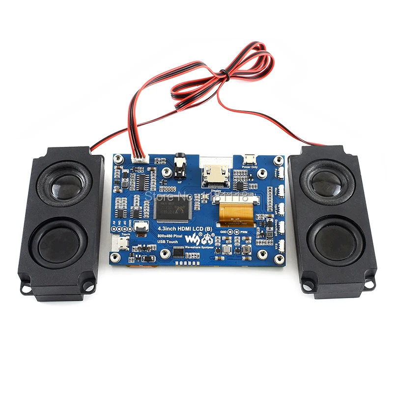 Raspberry Pi 4 3 дюйма LCD IPS 800x480 USB емкостный сенсорный экран для 4B 3B + 2B мульти мини