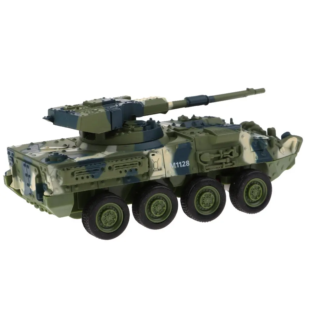 Мини пульт дистанционного управления Боевой Военный танк RC автомобиль ручной