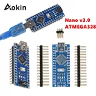 Для Arduino Nano Mini USB с Загрузчиком для контроллера Arduino nano 3,0 для USB драйвера Arduino CH340 16 МГц Nano v3.0 ATMEGA328