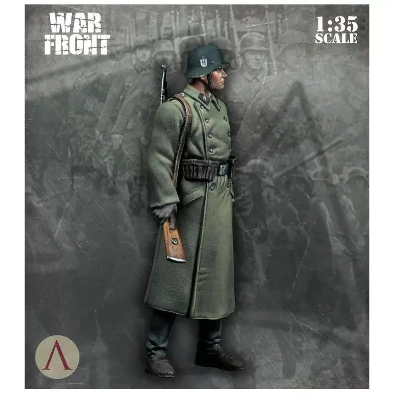 1/35 фигурки солдат из смолы немецкий модельный набор бесцветные и самособранные DE