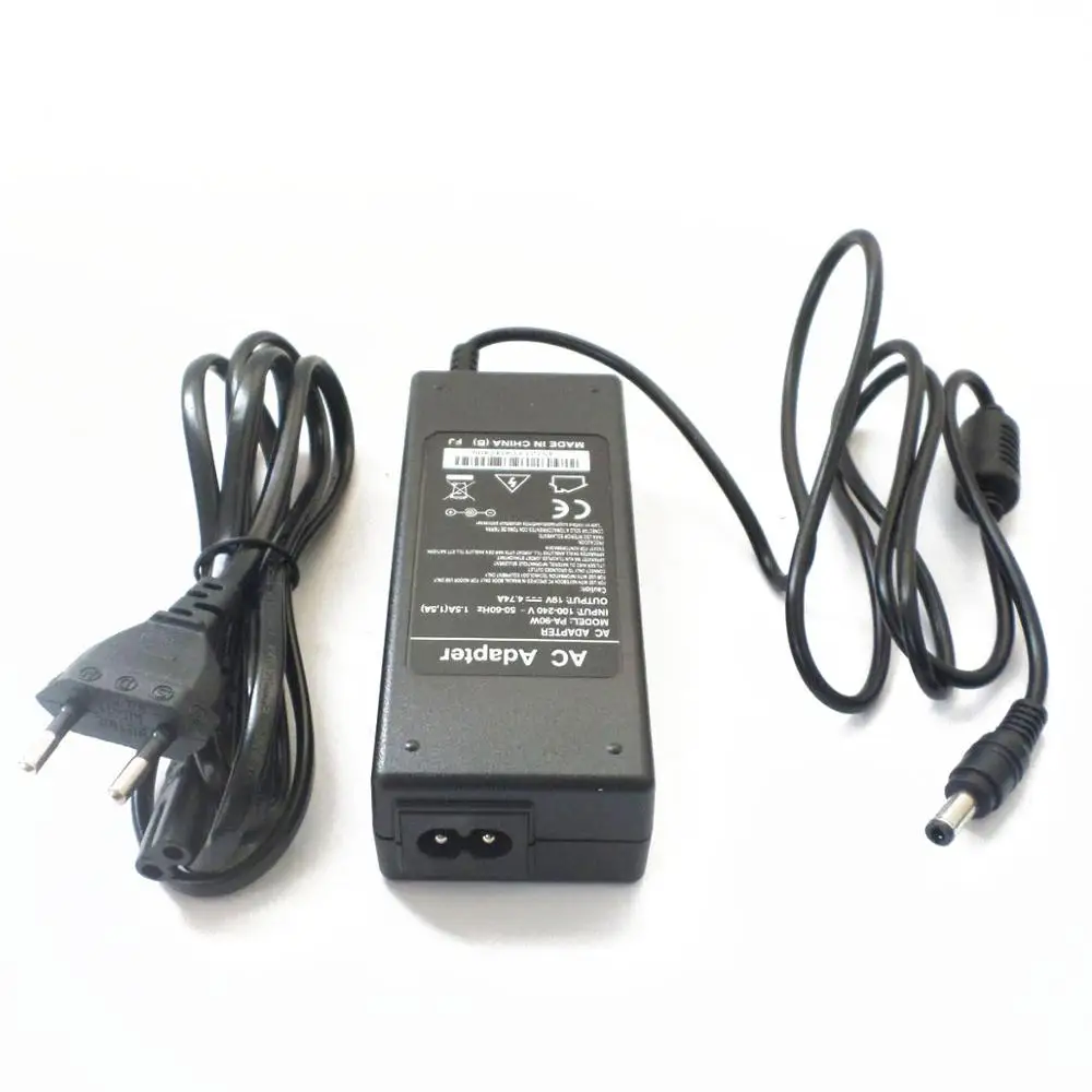 

Адаптер переменного тока, зарядное устройство для Toshiba M323 M325 M308 M310 C805 C850 L650 L800 M300 M301 PA3717U-1ACA PA3716U1ACA 19 в 4.74A 90 Вт