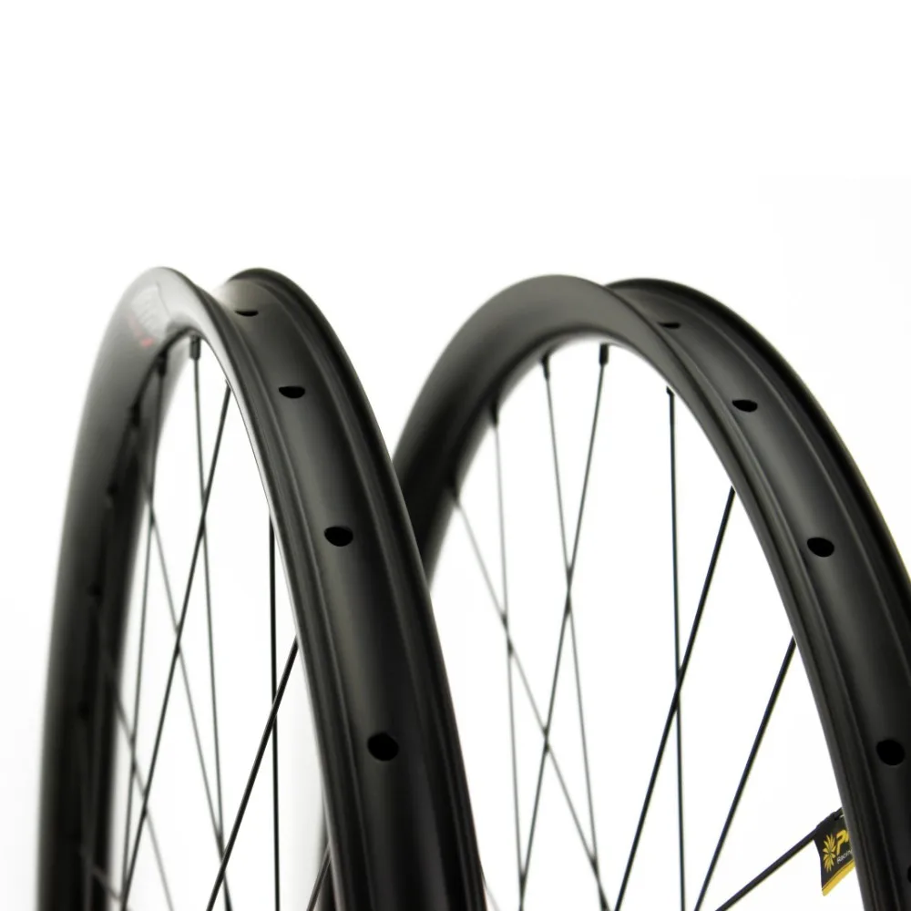 29er MTB углеродное колесо Koozer XM 490 Hub 36 мм * 24 700c крючки/Асимметричный обод для Corss Country