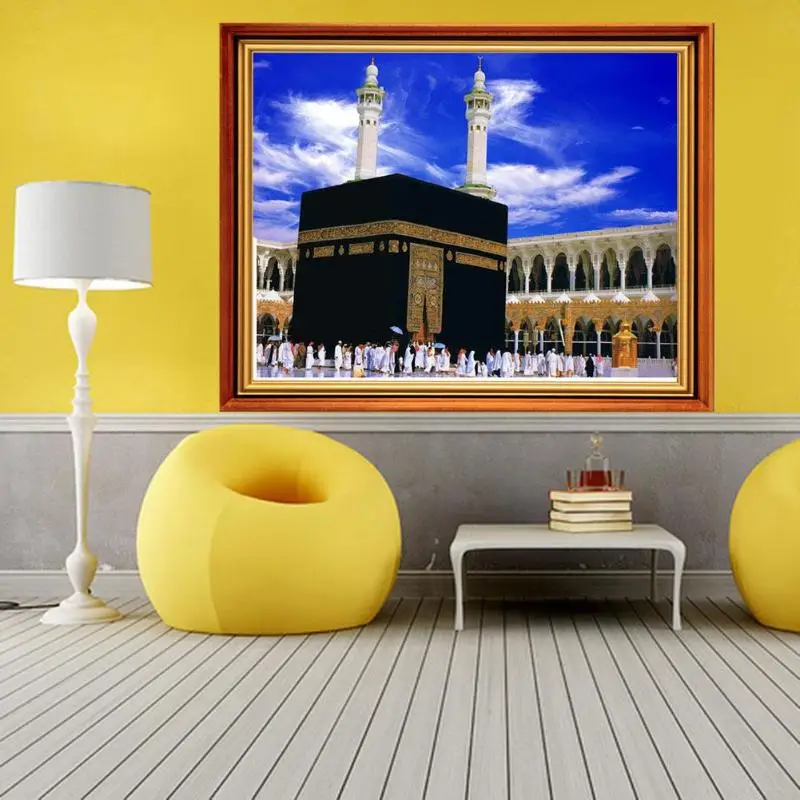 Набор для рукоделия с алмазной мозаикой 5D Believer of A Religion 40X30 | Дом и сад
