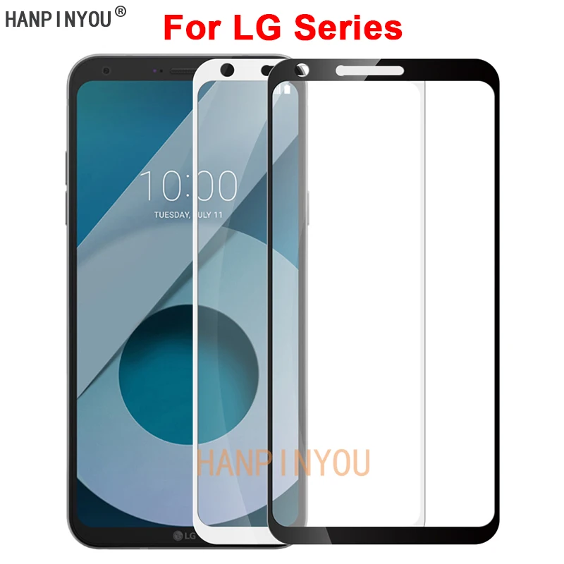 Ультратонкое закаленное стекло 2.5D для LG V20 V30 V40 Q6 Q7 G6 G7 K10 K8 2018 Stylo 4|Защитные стёкла